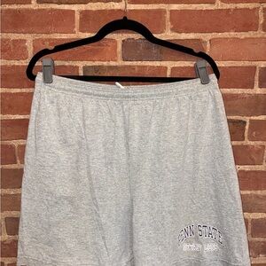 Gray vintage Penn State Nittany Lions Shorts